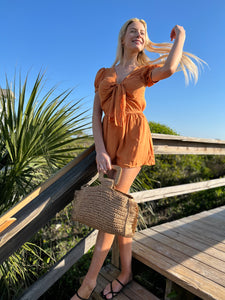 Apricot Romper