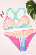 Load image into Gallery viewer, Hannah Tie Dye Bikini Top