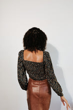 Load image into Gallery viewer, Jaguar Shirring Crop Top