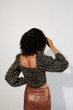 Load image into Gallery viewer, Jaguar Shirring Crop Top
