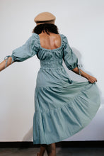 Load image into Gallery viewer, Darling Teal Midi Dress