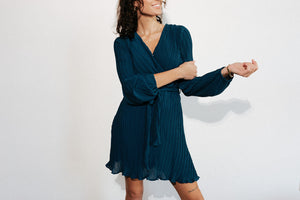Elena Teal Dress