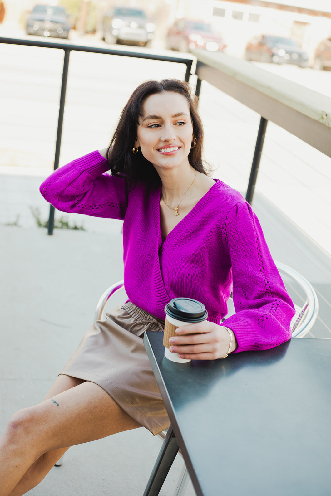 Violet Dream Sweater
