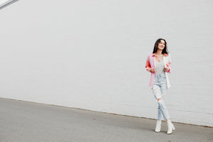 Relaxed Distressed Boyfriend Jeans