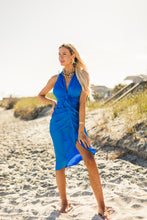 Load image into Gallery viewer, Maldive Blue Tie Dress