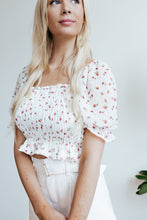 Load image into Gallery viewer, Tea Rose Smocked Top
