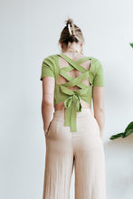 Load image into Gallery viewer, Breeze Beige Wide Leg Pants