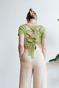 Breeze Beige Wide Leg Pants