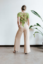 Load image into Gallery viewer, Breeze Beige Wide Leg Pants