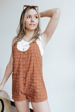 Load image into Gallery viewer, Gatlinburg Check Romper