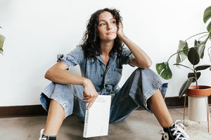Feminine Utility Denim Jumpsuit