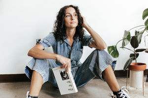 Feminine Utility Denim Jumpsuit