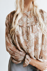 Emma Pintuck Blouse