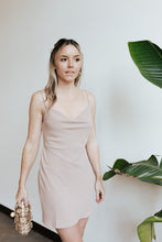 Load image into Gallery viewer, Secret Garden Sand Slip Dress