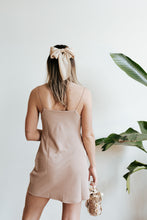 Load image into Gallery viewer, Secret Garden Sand Slip Dress