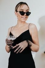 Load image into Gallery viewer, Secret Garden Black Slip Dress