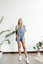 Load image into Gallery viewer, Blue Front Pocket Shorts