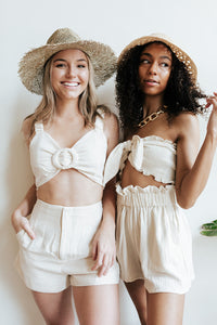 Coastal Ivory Shorts