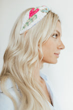 Load image into Gallery viewer, Atlantis Floral Beaded Headband