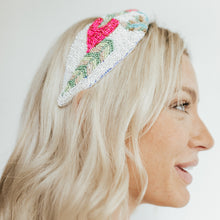 Load image into Gallery viewer, Atlantis Floral Beaded Headband