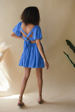 Load image into Gallery viewer, Blue Ocean Criss Cross Dress