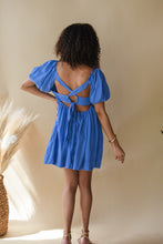 Load image into Gallery viewer, Blue Ocean Criss Cross Dress