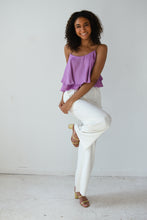 Load image into Gallery viewer, Sydney Beaded Lavender Top