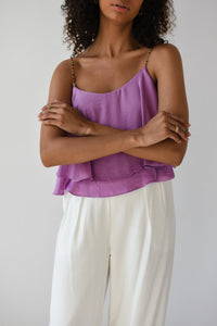 Breezy White Wide Leg Pants