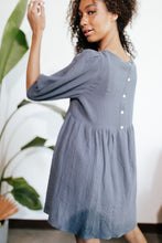 Load image into Gallery viewer, Sandy Charcoal Dress