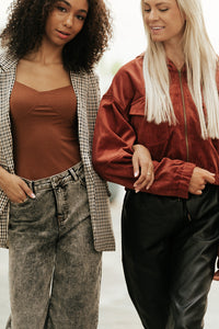 Leather Jogger Pants