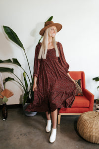 Felicity Floral Midi Dress