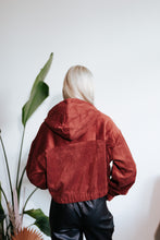 Load image into Gallery viewer, Rust Corduroy Crop Jacket