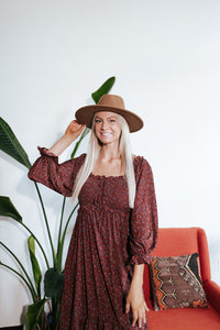 Felicity Floral Midi Dress