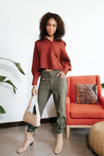 Load image into Gallery viewer, Cinnamon Collared Sweater