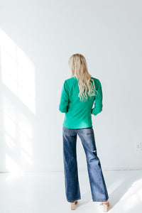Gigi Kelly Green Blazer
