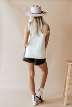 Load image into Gallery viewer, Ana Ivory Sleeveless Sweater