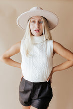 Load image into Gallery viewer, Ana Ivory Sleeveless Sweater