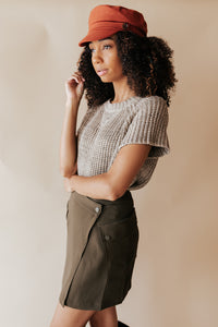 Military Raglan Sweater