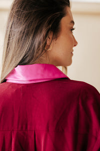 The Shift Button Mini Dress