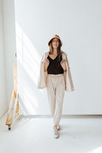 Load image into Gallery viewer, Clare Ivory Corduroy Joggers