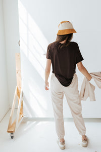 Clare Corduroy Ivory Shacket