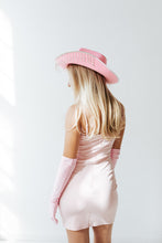 Load image into Gallery viewer, Pink Feather Dress