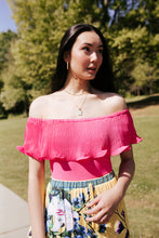 Load image into Gallery viewer, Hot Pink Ruffle Bodysuit