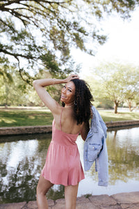 Terracotta Everyday Knit Romper