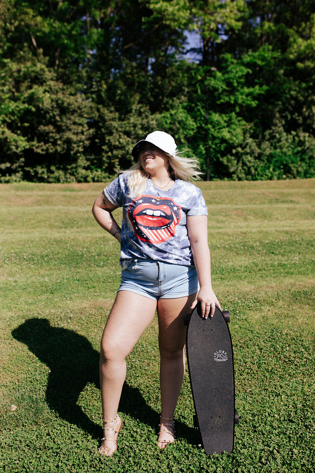 Star-Spangled Lips Tee