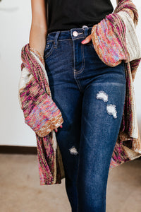 YMI High Waist Distressed Skinny Jeans