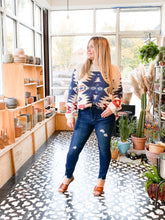 Load image into Gallery viewer, YMI High Waist Distressed Skinny Jeans